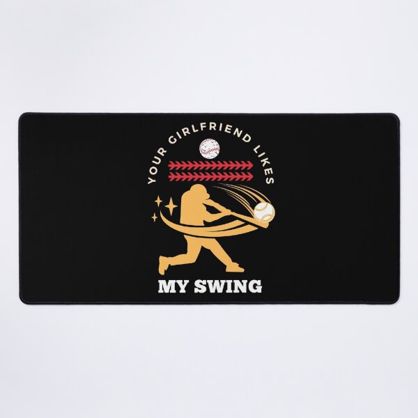 Item preview, YOUR GIRLFRIEND LIKES MY SWING. designed and sold by ELEGANTRETRO.