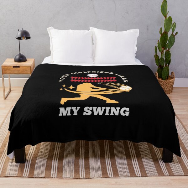 Item preview, YOUR GIRLFRIEND LIKES MY SWING. designed and sold by ELEGANTRETRO.