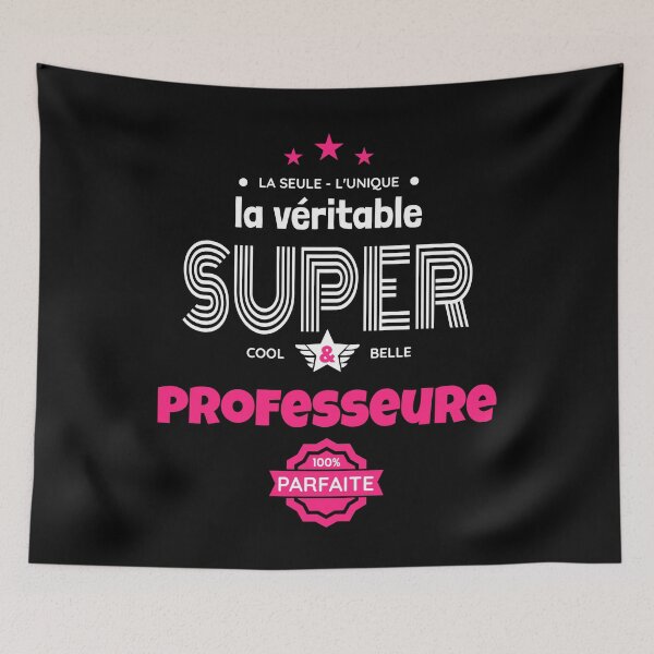 Aperçu de l'œuvre super professeure 100% parfaite humour créée et vendue par la-petite-folie.