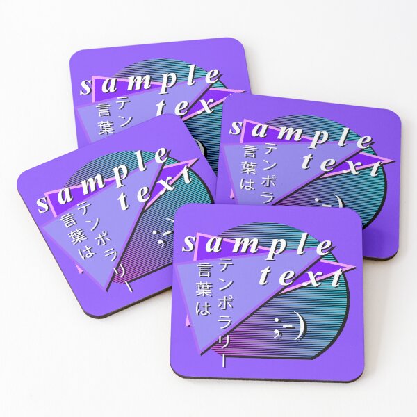Item preview, s a m p l e   t e x t  (blue) designed and sold by Gonzo's Rad Design Shop.