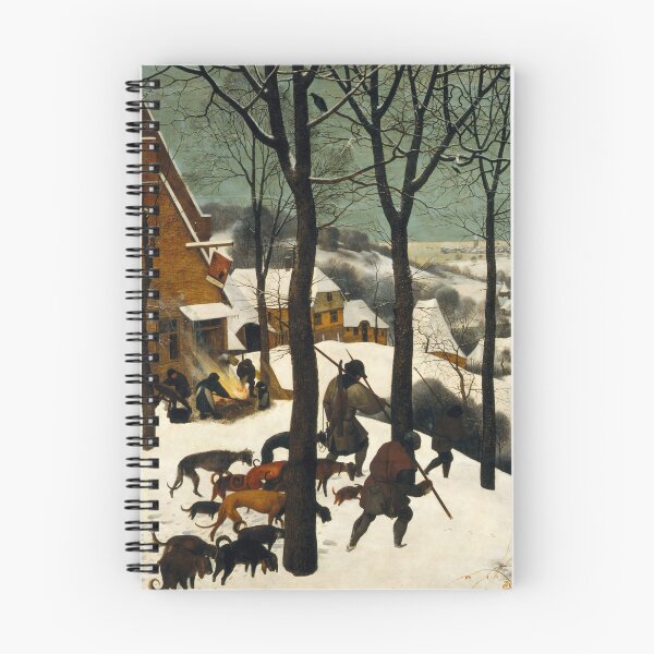 Artikelvorschau, Die Jäger im Schnee von Pieter Bruegel dem Älteren entworfen und verkauft von miniverdesigns.