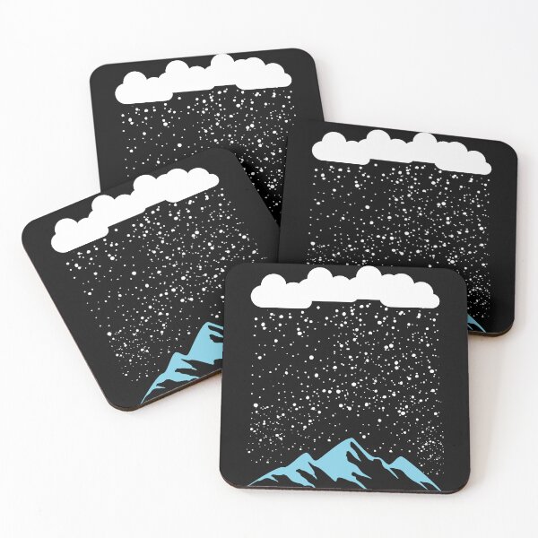 Item preview, Heavy Snowfall Winter Mountain Landscape Blizzard Snowfall Lover designed and sold by Artstastic.