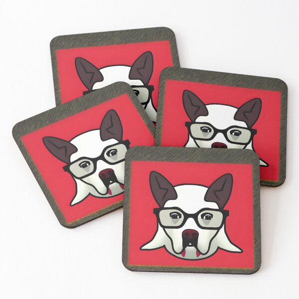 Item preview, Whimsical Dog with Glasses Pop Art designed and sold by JKirchnerArt.