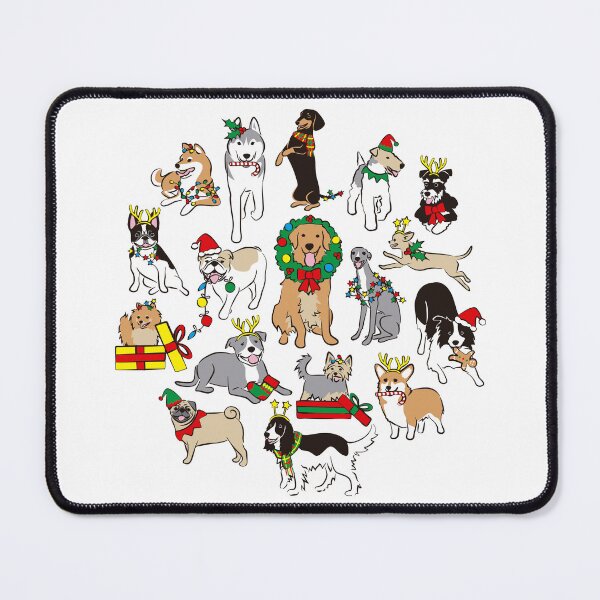 Item preview, Happy Dogs Christimas designed and sold by AnaAnaDesign.