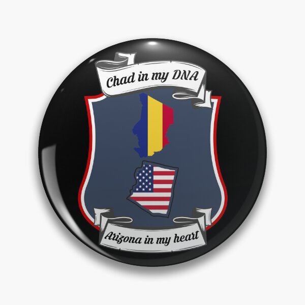 Item preview, Chad in my DNA, Arizona in my heart Heritage designed and sold by Tony ⭐⭐⭐⭐⭐.