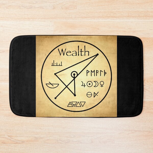 Item preview, Wealth talisman parchment designed and sold by secretmagic.