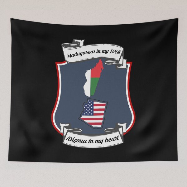 Item preview, Madagascar in my DNA, Arizona in my heart Heritage designed and sold by Tony ⭐⭐⭐⭐⭐.