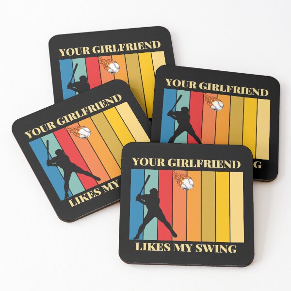 Item preview, YOUR GIRLFRIEND LIKES MY SWING. designed and sold by ELEGANTRETRO.