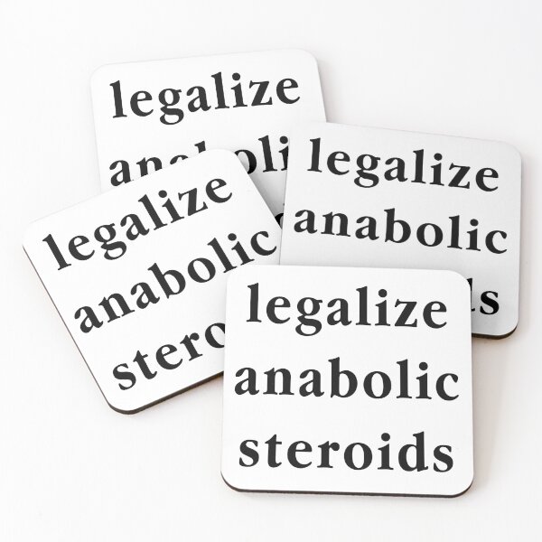 Item preview, LEGALIZE ANABOLIC STEROIDS (black) designed and sold by Andrea Tabacchiera.