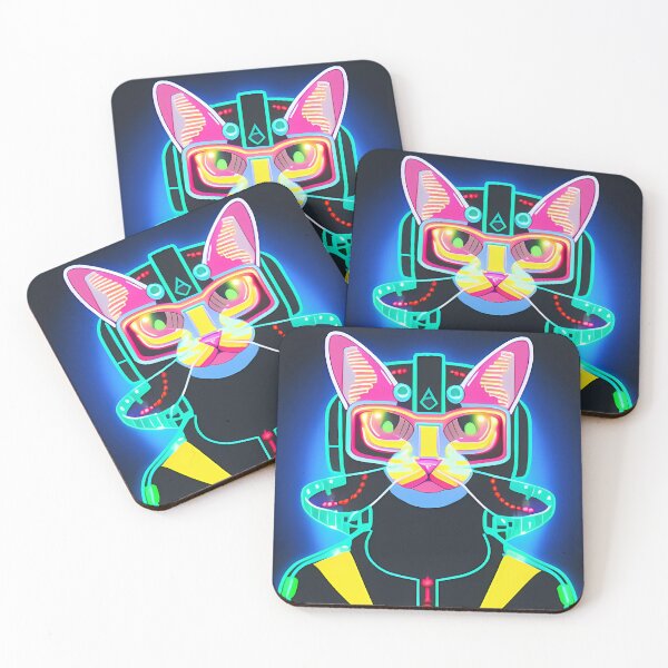 Item preview, CyberCat 4 designed and sold by CSkyesCreations.