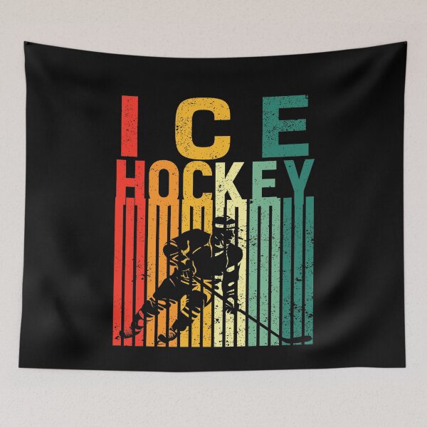 Item preview, Vintage Retro Ice Hockey Player Team Coach Winter Sports designed and sold by rifatart.