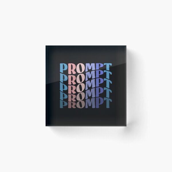 Item preview, Prompt Fade Colorful Typography  designed and sold by InnaPo ⭐⭐⭐⭐⭐.