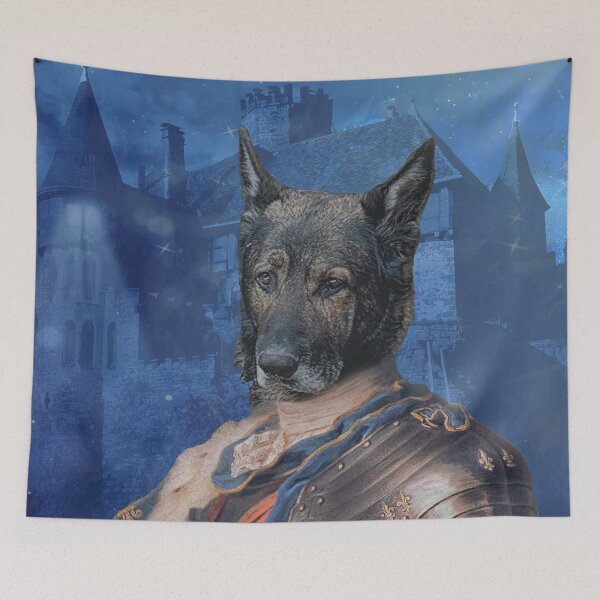 Item preview, German Shepherd Dog Historical Portrait as Royalty designed and sold by Erika Kaisersot.