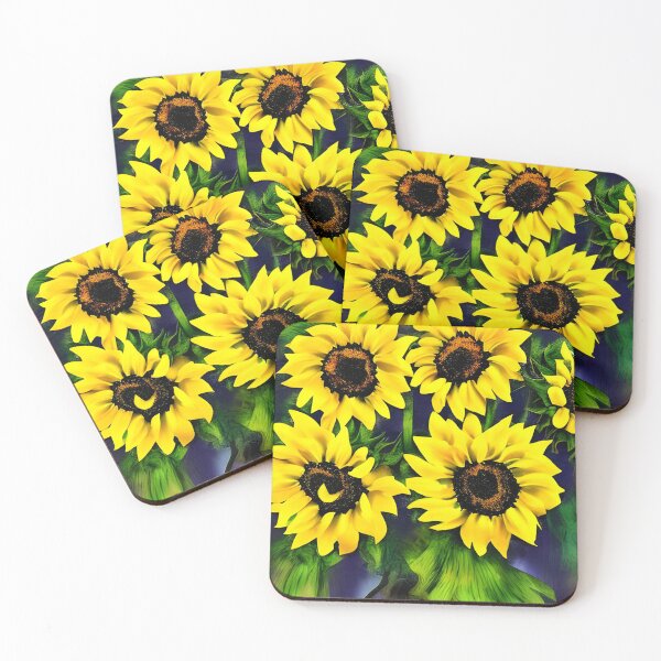 Item preview, Sunny Bright Yellow Sunflowers designed and sold by The Love Quill.