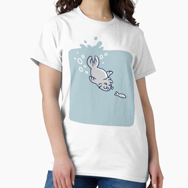 Diving Seal Classic T-Shirt