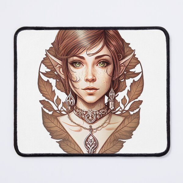 Item preview, Female Elf, Beautiful Female Elf Fantasy designed and sold by T-Shirt-Depot.