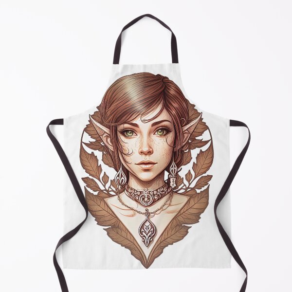 Item preview, Female Elf, Beautiful Female Elf Fantasy designed and sold by T-Shirt-Depot.