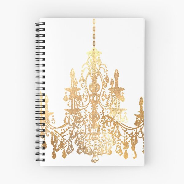 Item preview, Crystal Chandelier in Faux Gold designed and sold by PixDezines.