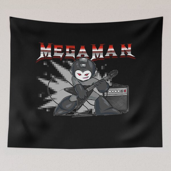 Item preview,  Mega Man (black) designed and sold by GamesRockDesign.
