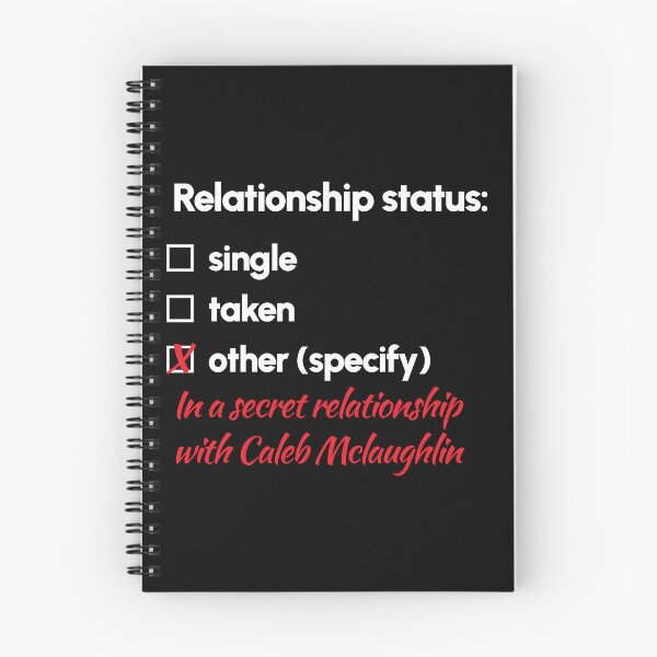 Item preview, Caleb McLaughlin - Relationship 2 designed and sold by 2Girls1Shirt.