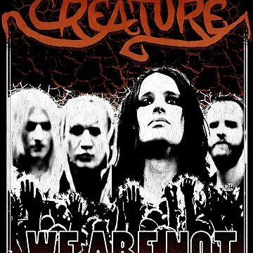 Artwork thumbnail, Sweet Creature Band - Black / Orange by sweetcreature66