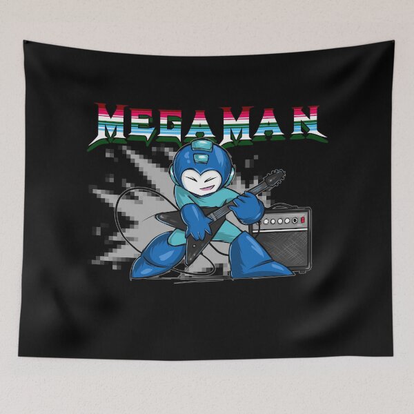 Item preview, Mega Man (blue) designed and sold by GamesRockDesign.