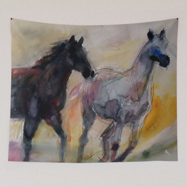 Item preview, Wild Horses designed and sold by aastankovic.