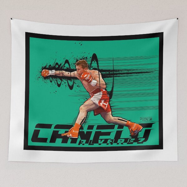 Item preview, Canelo Alvarez ink Artwork GREEN by shunsuke designed and sold by shunsukevisuals.