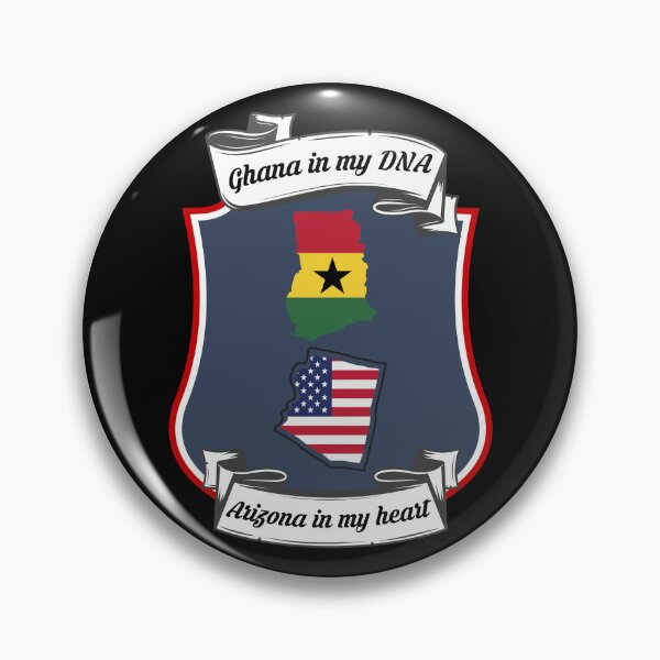 Item preview, Ghana in my DNA, Arizona in my heart Heritage designed and sold by Tony ⭐⭐⭐⭐⭐.