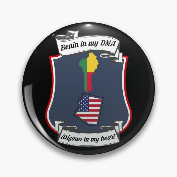 Item preview, Benin in my DNA, Arizona in my heart Heritage designed and sold by Tony ⭐⭐⭐⭐⭐.