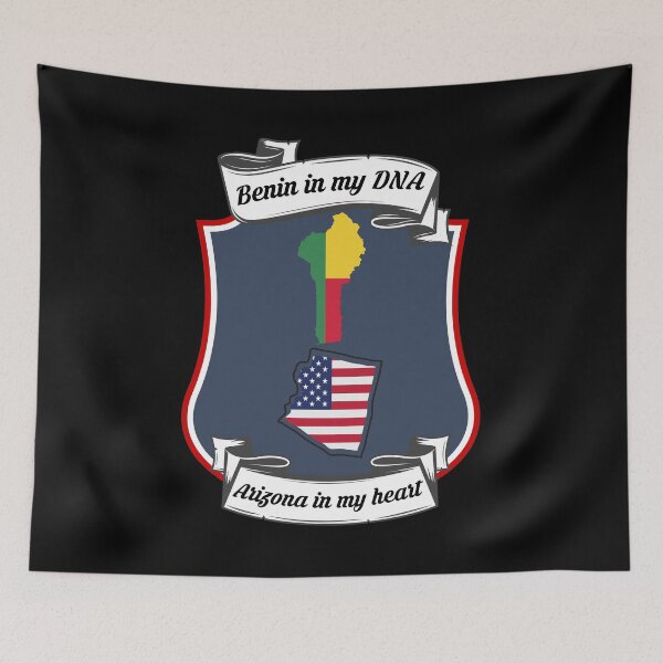 Item preview, Benin in my DNA, Arizona in my heart Heritage designed and sold by Tony ⭐⭐⭐⭐⭐.