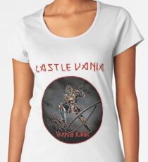 CASTLEVANIA & IRON MAIDEN Women's Premium T-Shirt