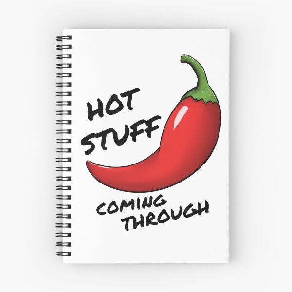 Item preview, Hot Stuff Coming Through Red Chili designed and sold by CreativeDraws42.