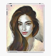 Cute girl iPad Case/Skin