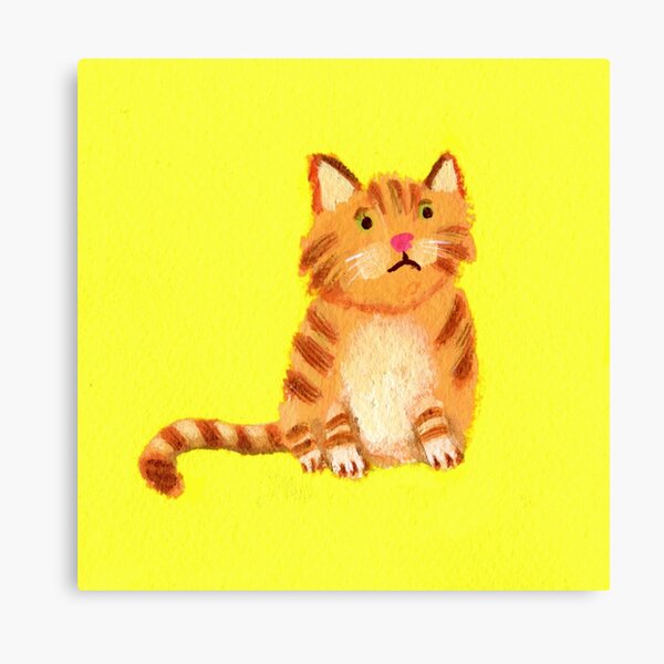 Ginger Cat Canvas Print