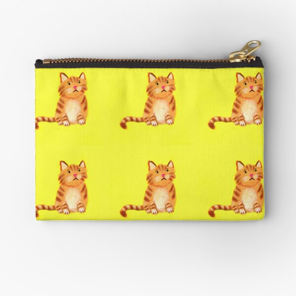 Ginger Cat Zipper Pouch