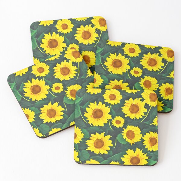 Item preview, Sunny Bright Yellow Sunflowers designed and sold by The Love Quill.