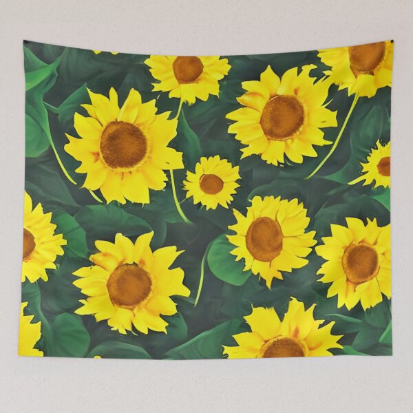 Item preview, Sunny Bright Yellow Sunflowers designed and sold by The Love Quill.