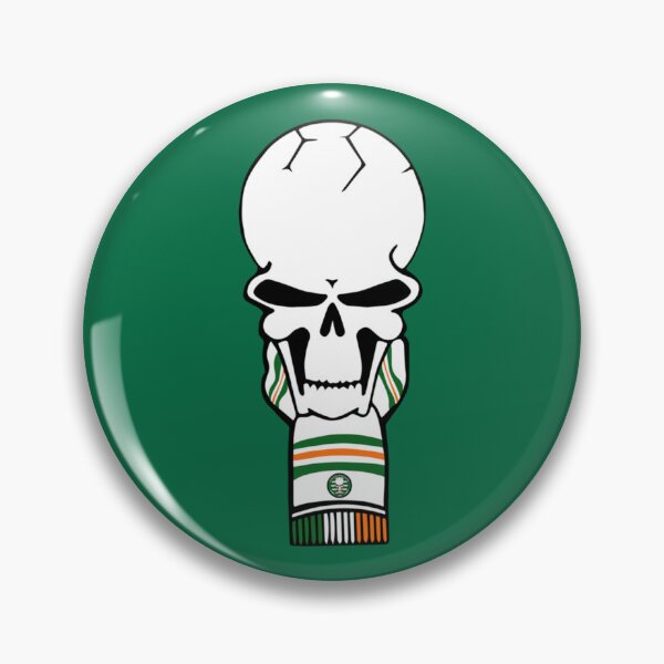 Item preview, Green Brigade skull -Ireland flag-       designed and sold by LisaAngelLtd.