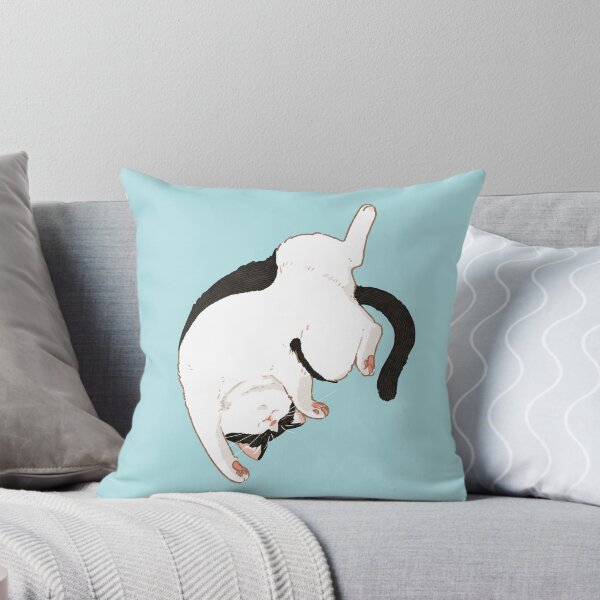 Item preview, Black and White Cat Dreaming designed and sold by You Store.