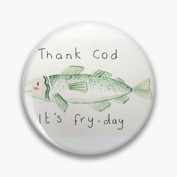 Item preview, Thank cod it's fry-day designed and sold by Charlotsart .