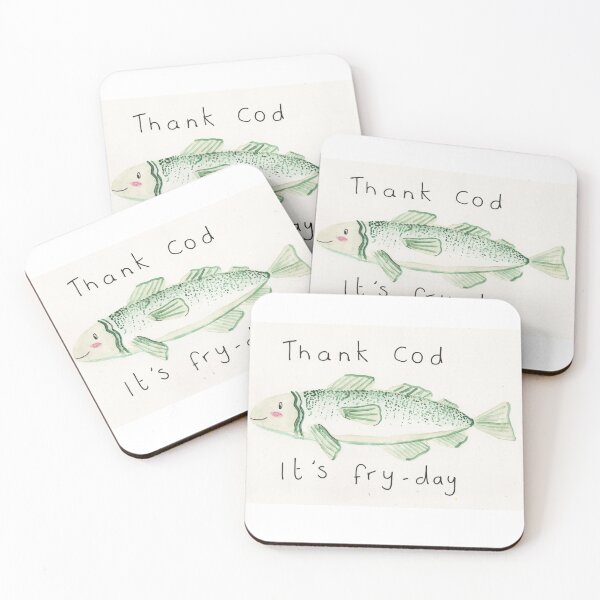 Item preview, Thank cod it's fry-day designed and sold by Charlotsart .