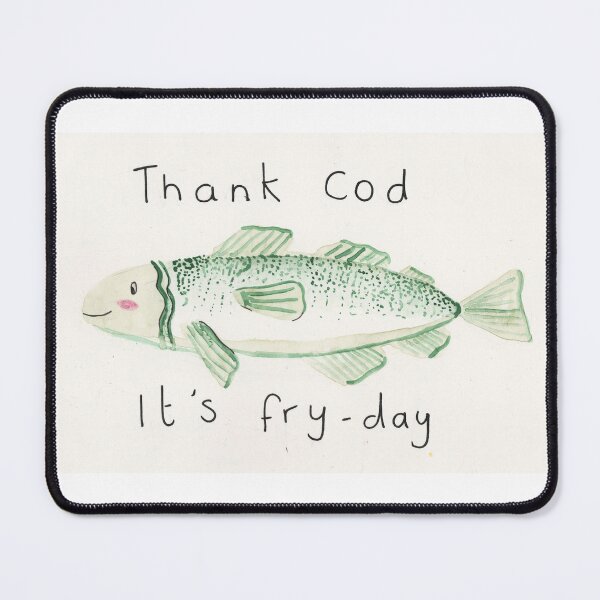 Item preview, Thank cod it's fry-day designed and sold by Charlotsart .