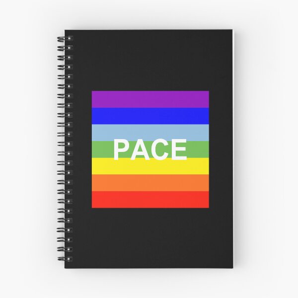 Item preview, Italian Peace Flag - PACE rainbow designed and sold by Inspirationmotivation.