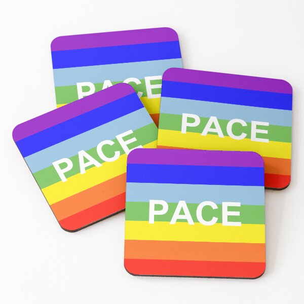 Item preview, Italian Peace Flag - PACE rainbow designed and sold by Inspirationmotivation.