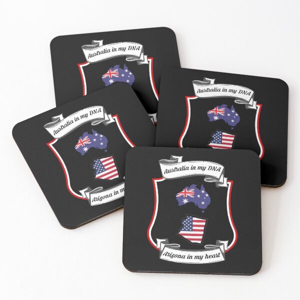 Item preview, Australia in my DNA, Arizona in my heart Heritage designed and sold by Tony ⭐⭐⭐⭐⭐.