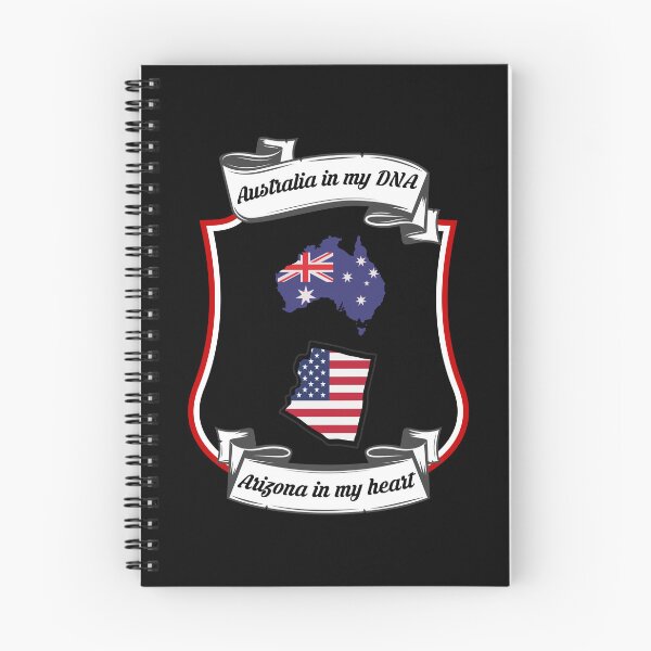 Item preview, Australia in my DNA, Arizona in my heart Heritage designed and sold by Tony ⭐⭐⭐⭐⭐.
