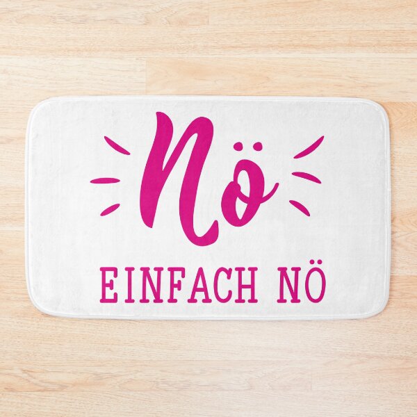 Item preview, Nö einfach nö. German text: Nope just nope. designed and sold by pidzam4e.