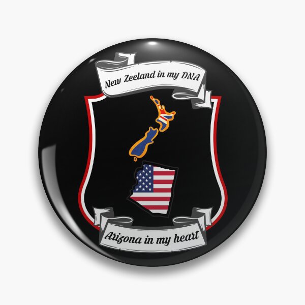 Item preview, New Zeeland in my DNA, Arizona in my heart Heritage designed and sold by Tony ⭐⭐⭐⭐⭐.