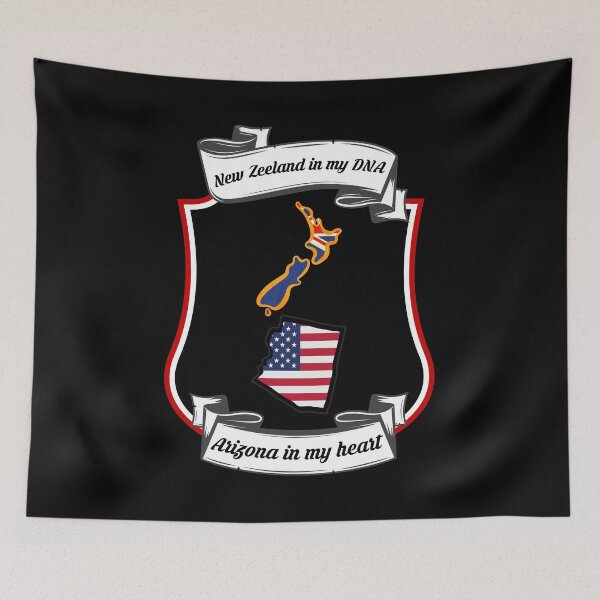 Item preview, New Zeeland in my DNA, Arizona in my heart Heritage designed and sold by Tony ⭐⭐⭐⭐⭐.